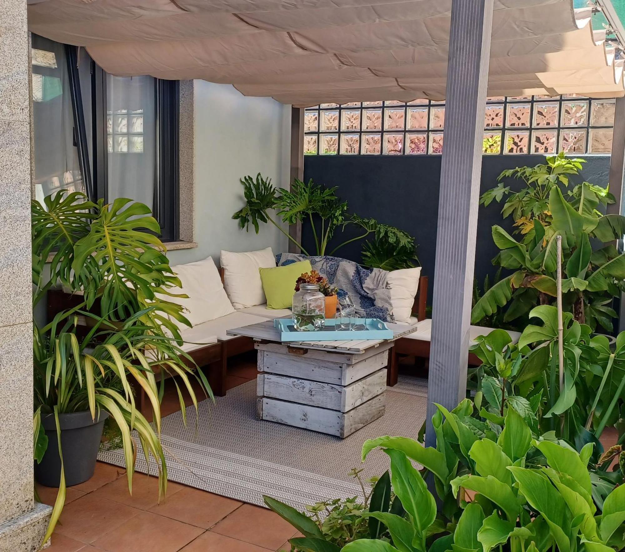 Апартаменты Piso A Pie De Playa Con Terraza Exclusiva Моания Экстерьер фото