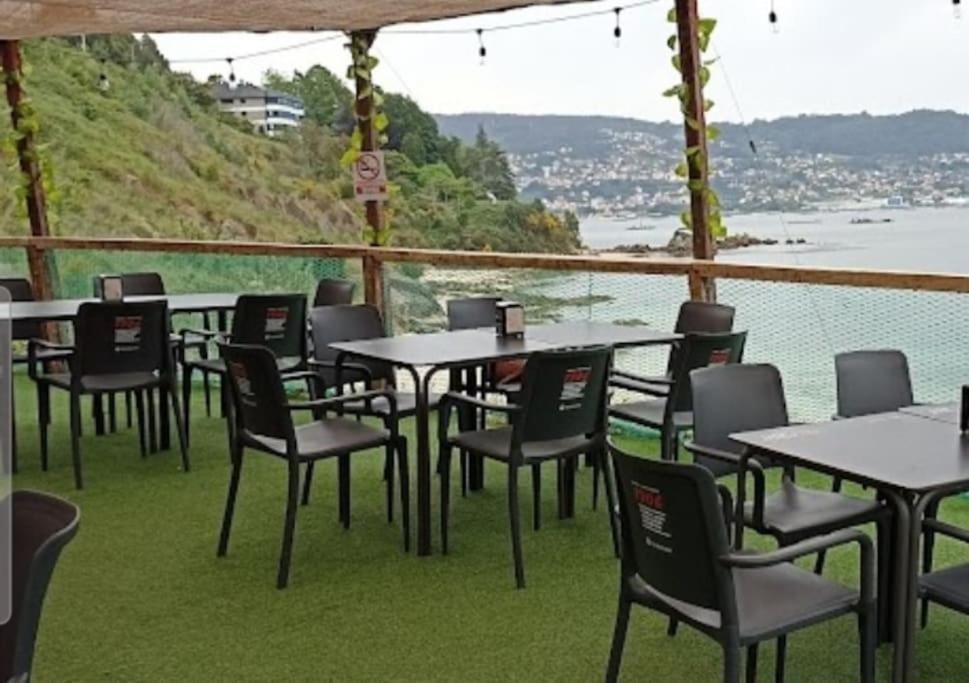 Апартаменты Piso A Pie De Playa Con Terraza Exclusiva Моания Экстерьер фото